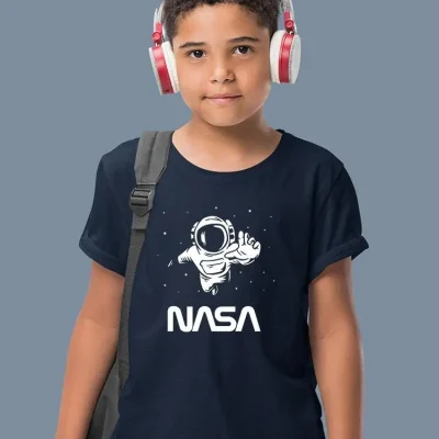 Nasa Astronaut Reaching Camera T-shirt -NASA Designs
